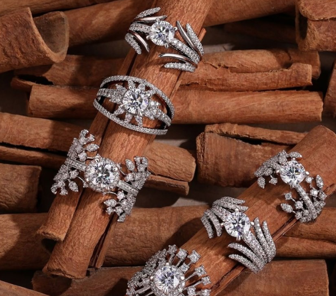 How To Stack Diamond Rings