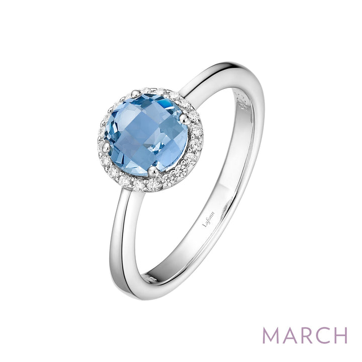 March Birthstone Ring