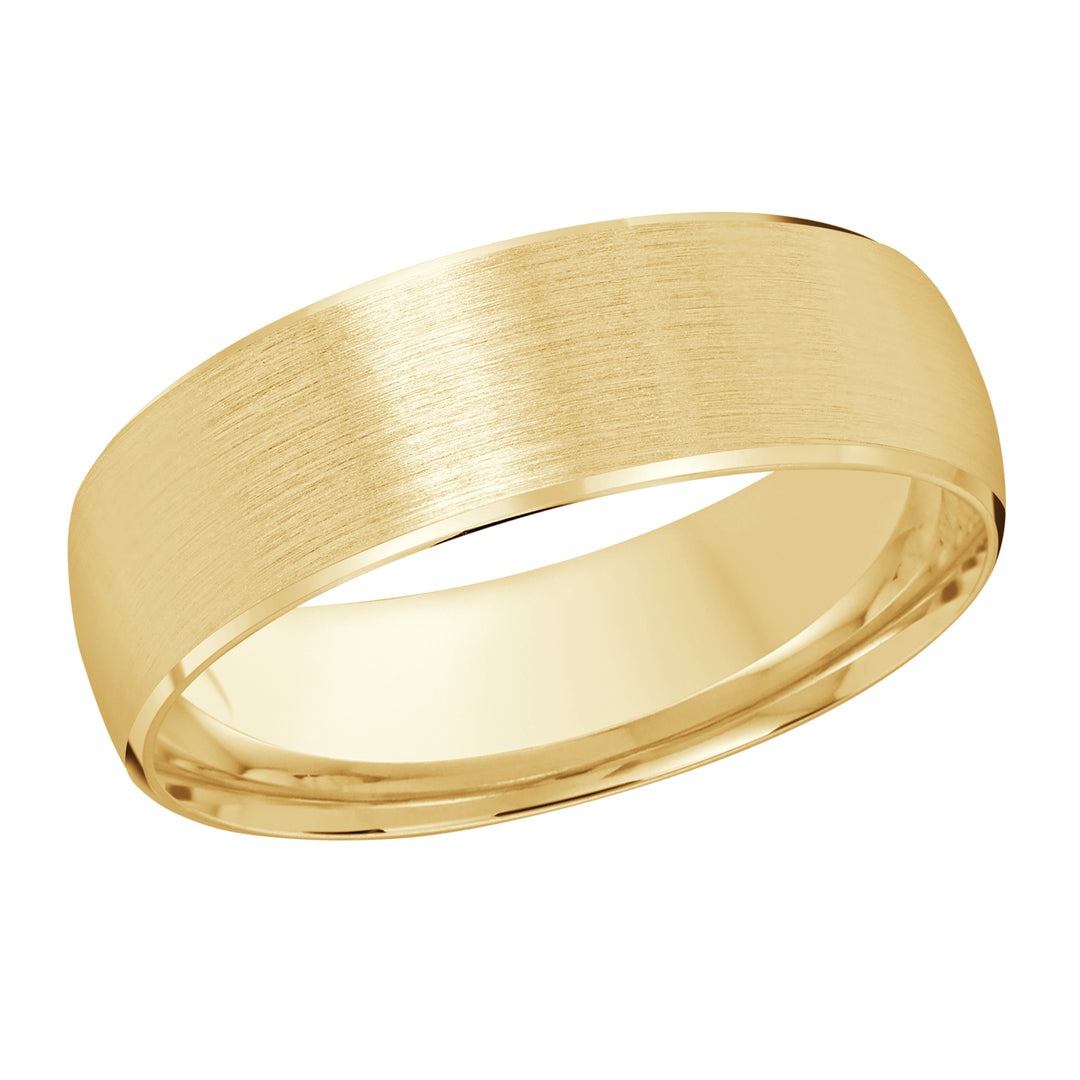 M3 249 7Y 01   A Yellow Wedding Band available in 10K  14K and 18K Gold