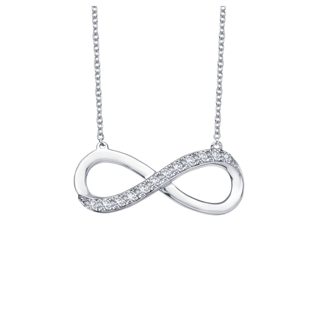 0.24 CTW Infinity Necklace