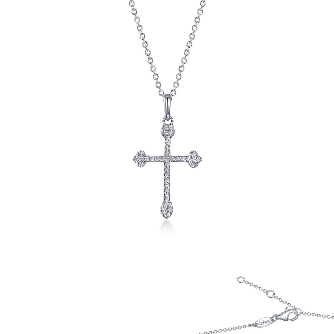 Syriac Cross Pendant Necklace