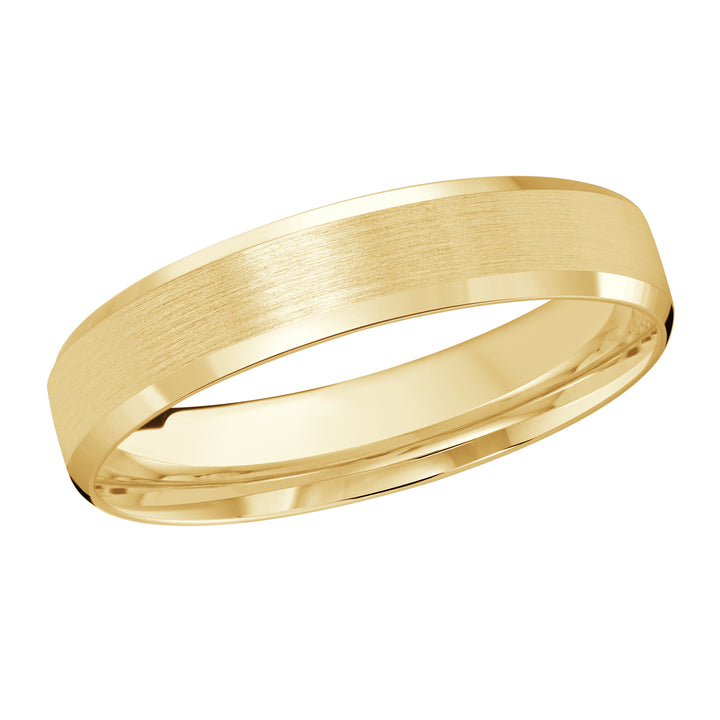 M3 1105 4Y 01   A Yellow Wedding Band available in 10K  14K and 18K Gold