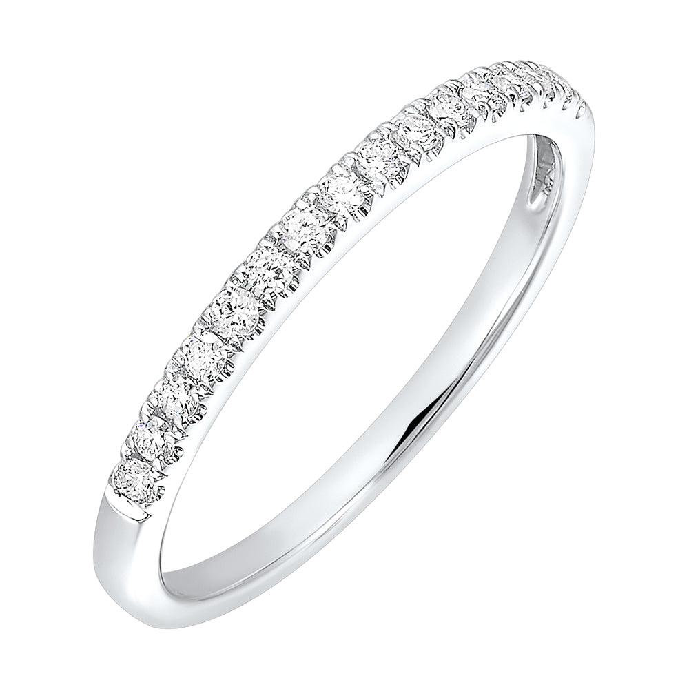 14Kt White Gold Diamond 1/5Ctw Ring