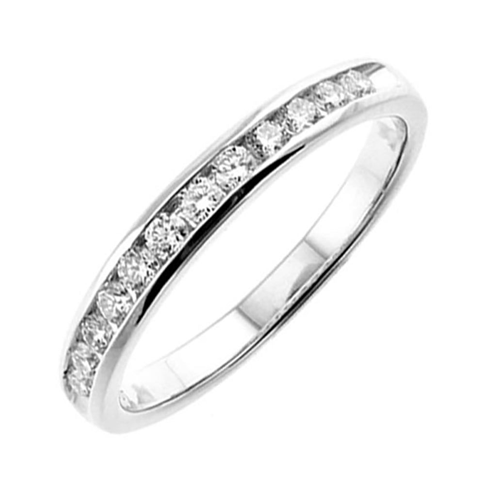 14Kt White Gold Diamond 1/3Ctw Ring