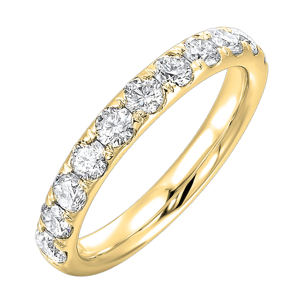 14Kt Yellow Gold Diamond 1Ctw Ring