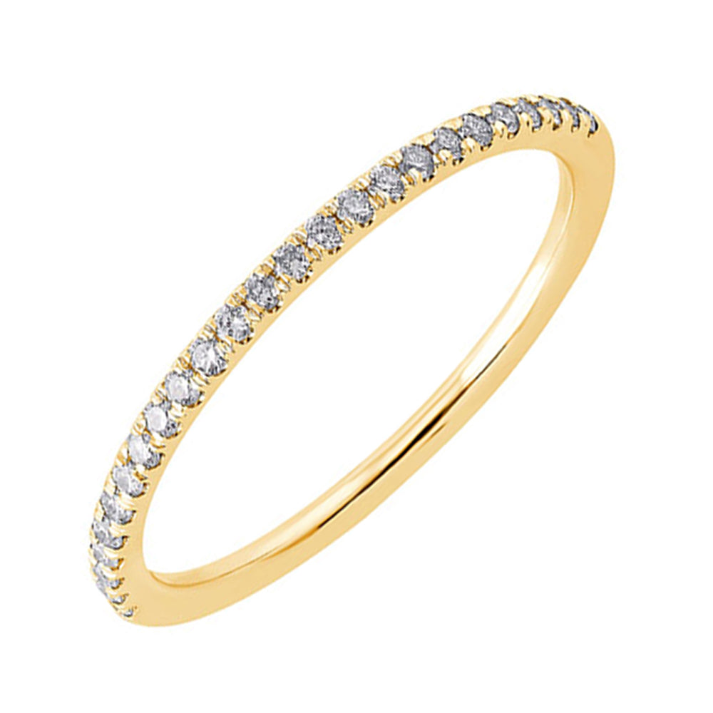 14Kt Yellow Gold Diamond 1/7Ctw Ring