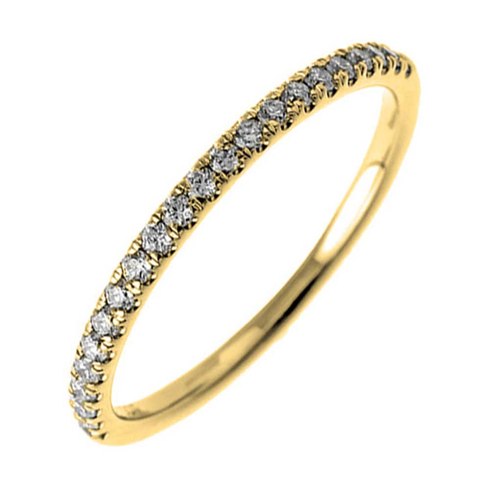 14Kt Yellow Gold Diamond 1/5Ctw Ring