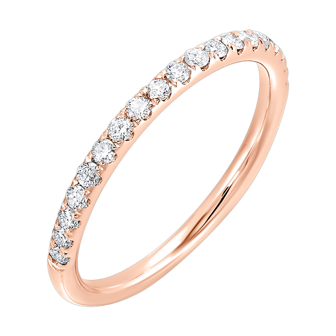 14Kt Rose Gold Diamond 1/4Ctw Ring