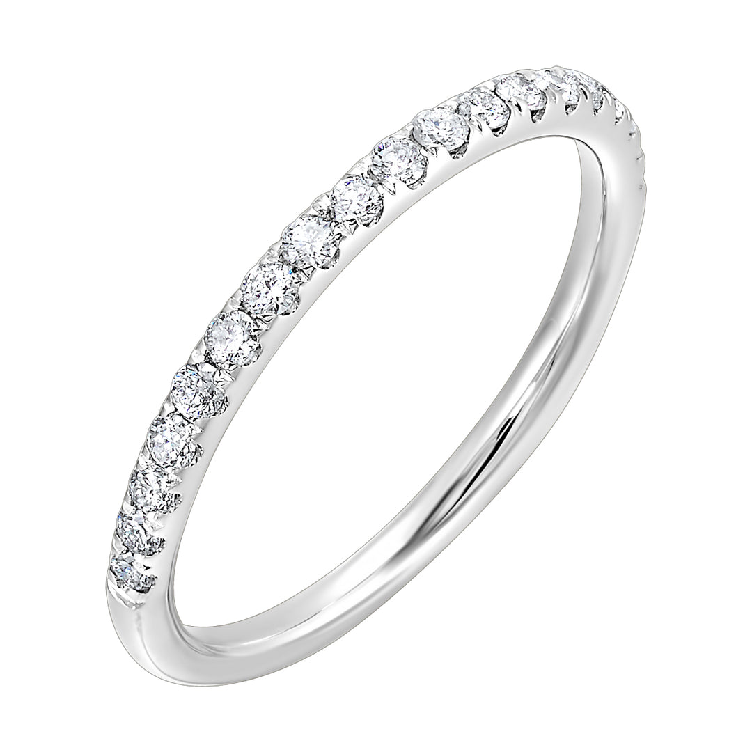 14Kt White Gold Diamond 1/4Ctw Ring