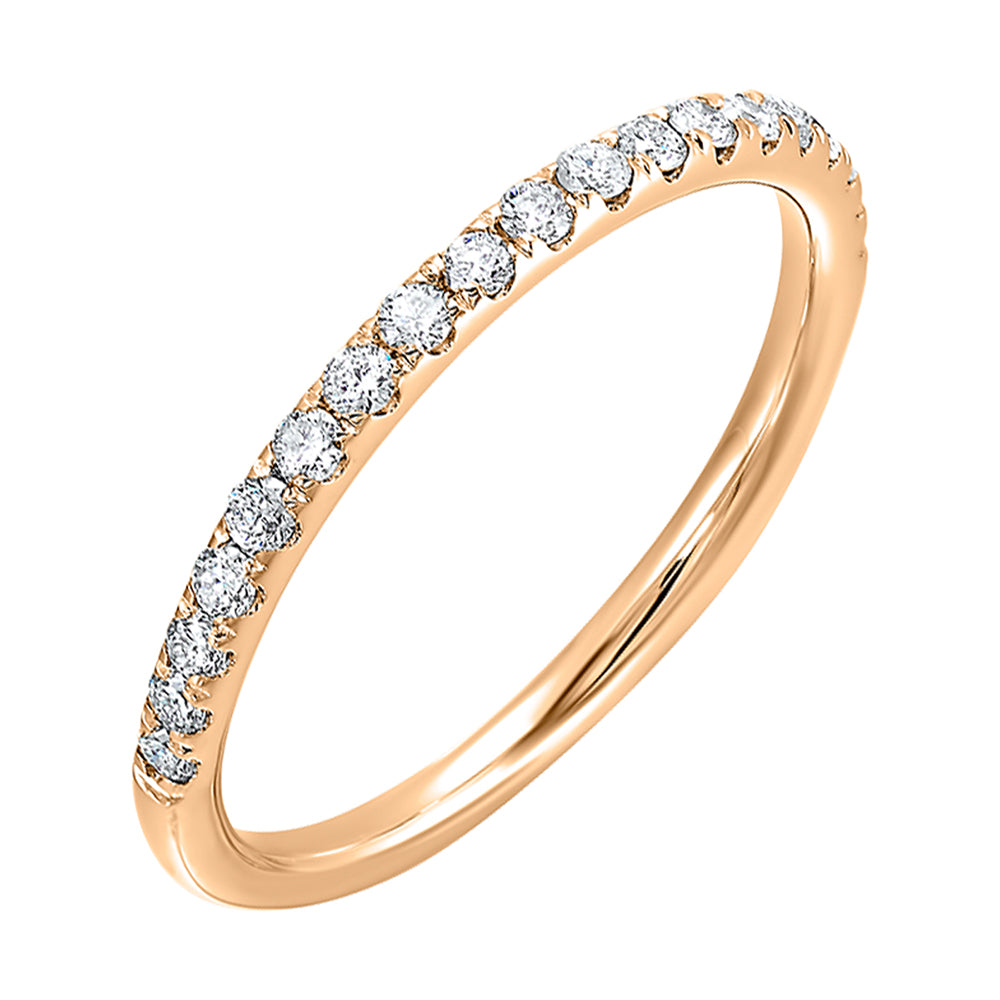 14Kt Rose Gold Diamond 1/3Ctw Ring