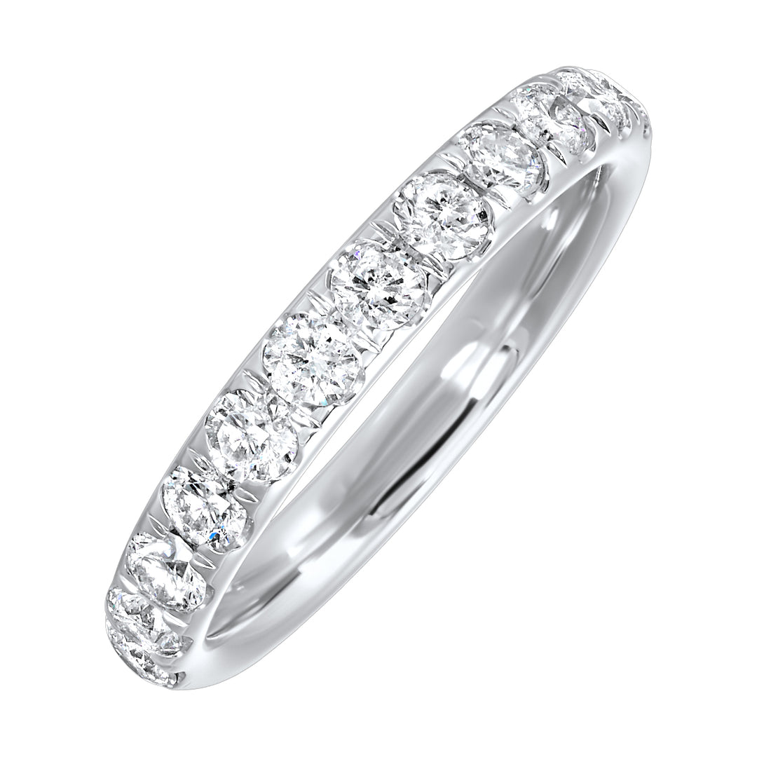 14Kt White Gold Diamond 3/4Ctw Ring