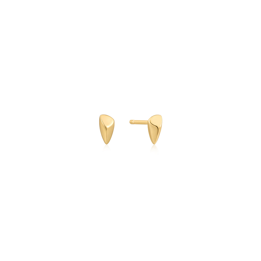 Gold Arrow Stud Earrings