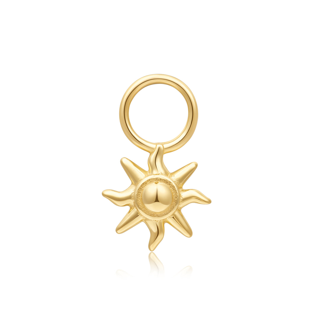 Gold Sunshine Earring Charm