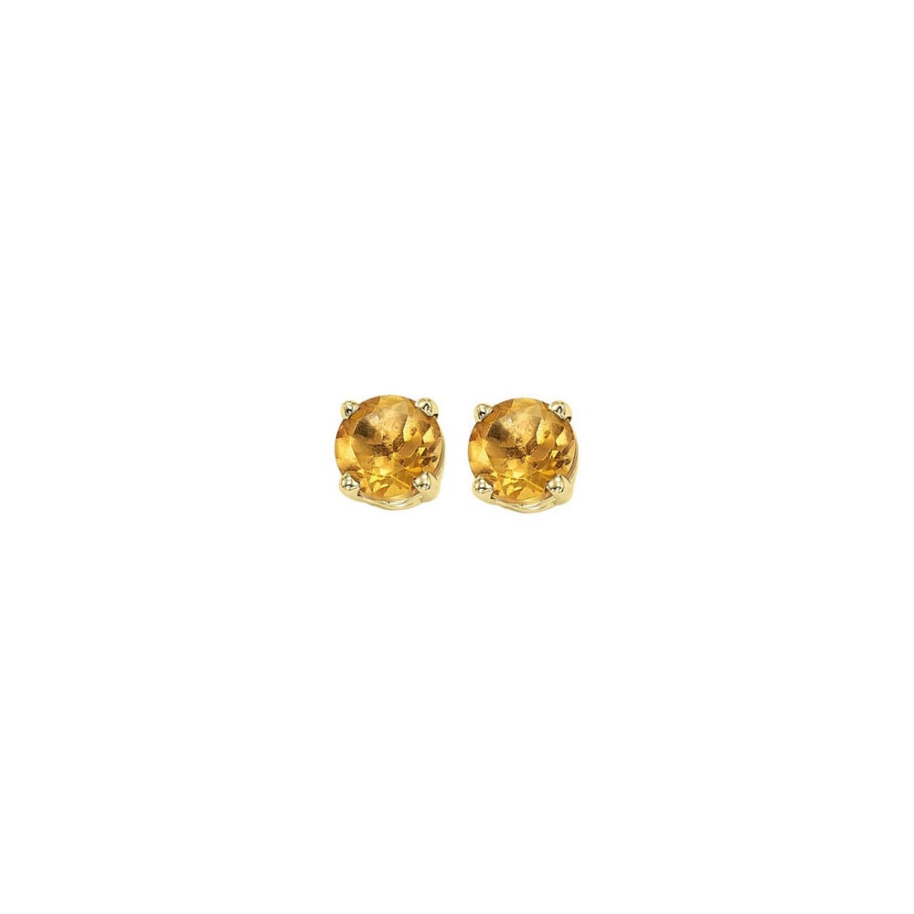 14Kt Yellow Gold Citrine 1/2Ctw Earring