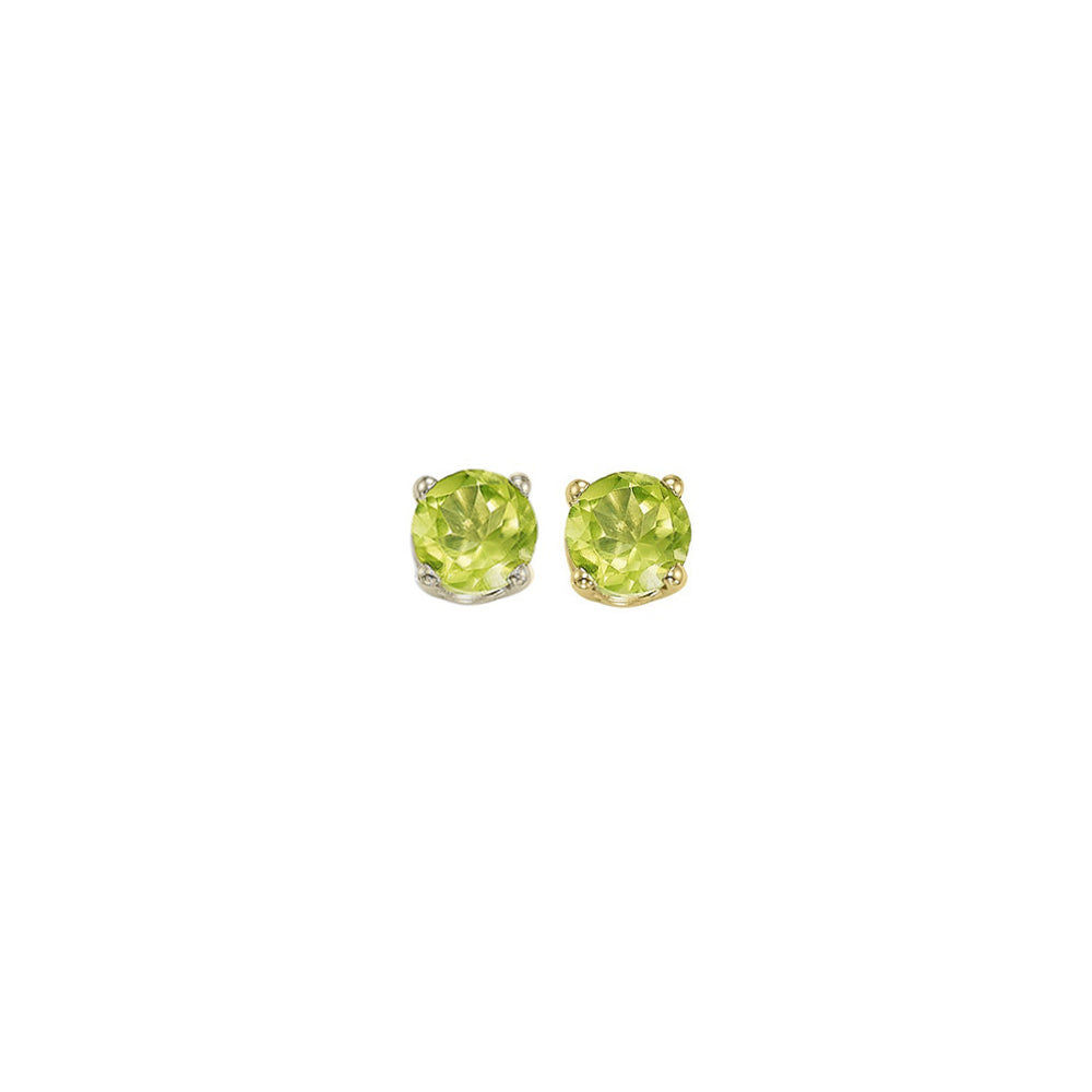 14Kt Yellow Gold Peridot 1/2Ctw Earring