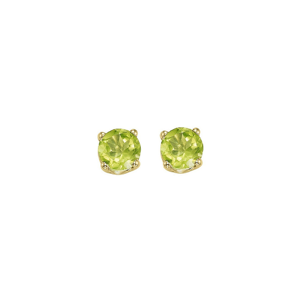 14Kt Yellow Gold Peridot 3/4Ctw Earring