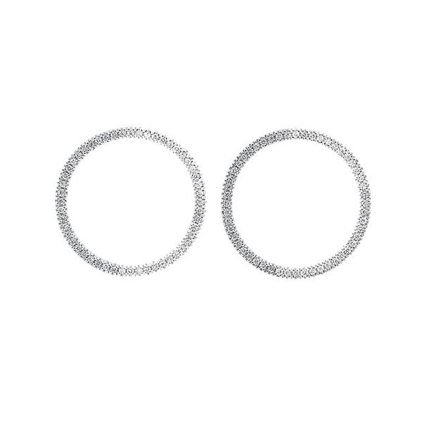 10Kt White Gold Diamond 1/5Ctw Earring