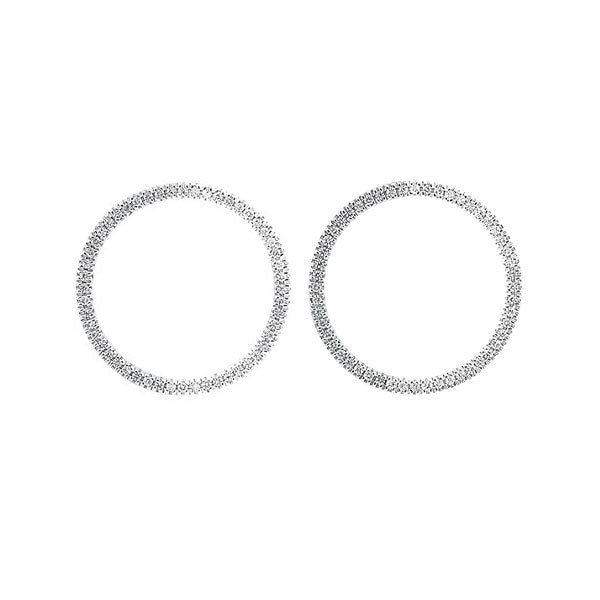 10Kt White Gold Diamond 1/4Ctw Earring