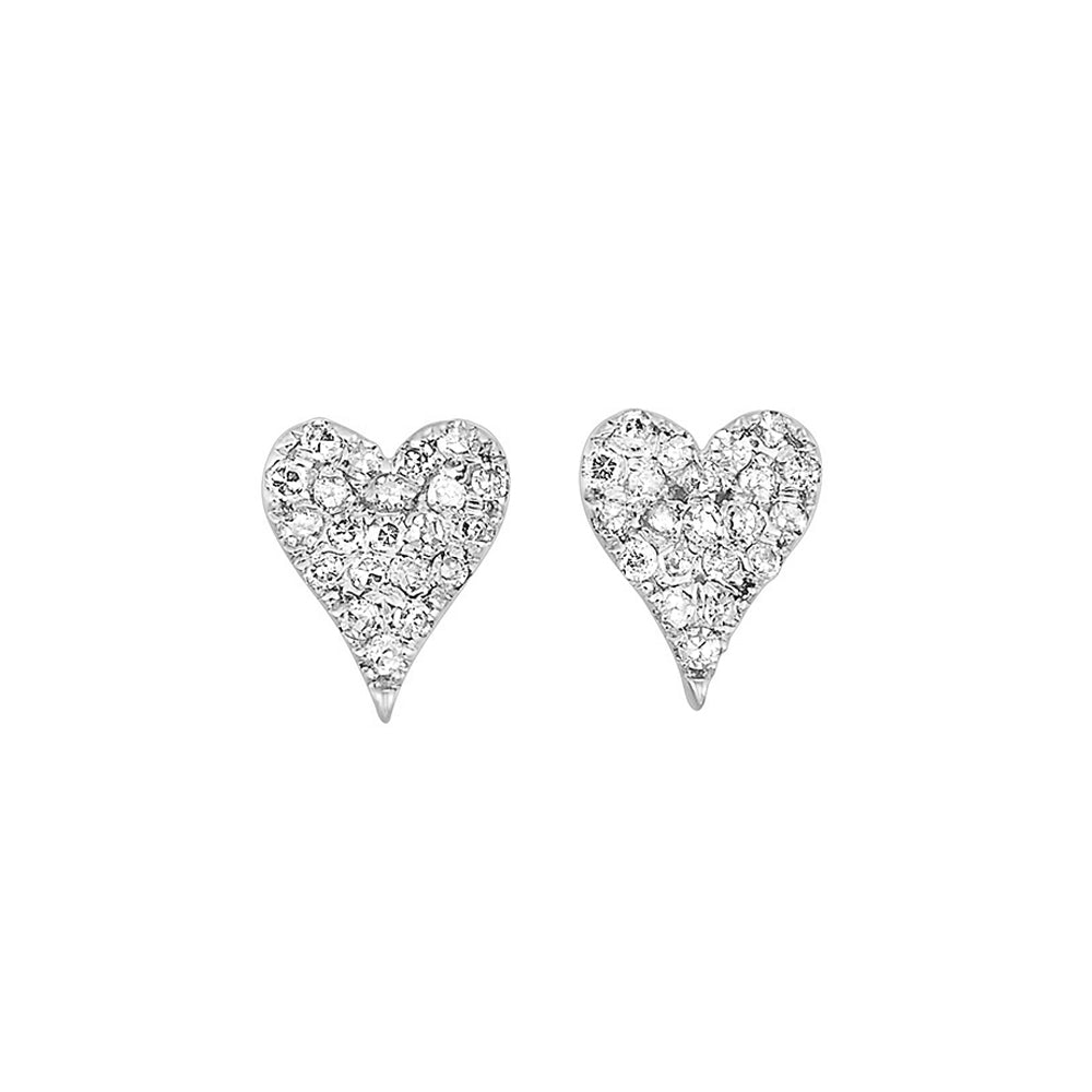 10Kt White Gold Diamond 1/5Ctw Earring