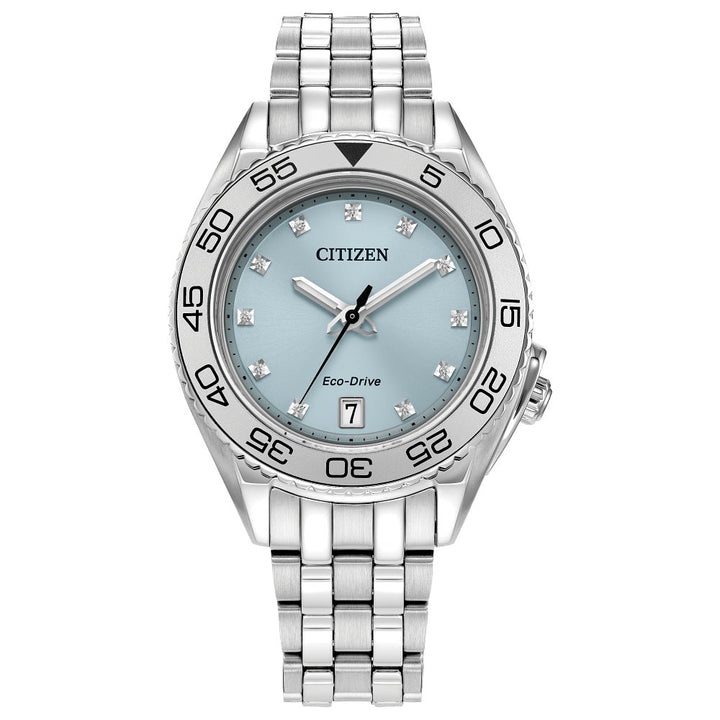 Citizen Stainless Steel Sport Luxury Ladies Watch