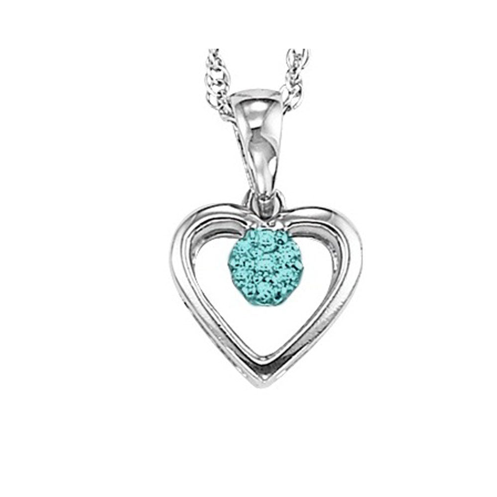 Silver Diamond 1/50Ctw Pendant