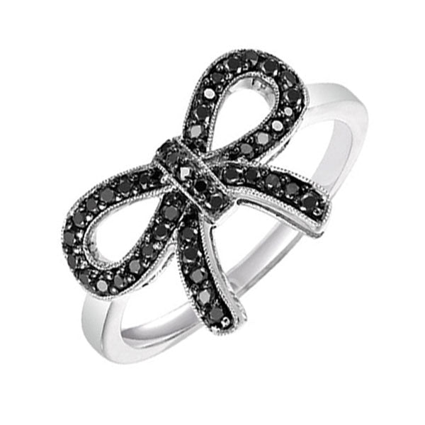 Silver Diamond 1/4Ctw Ring