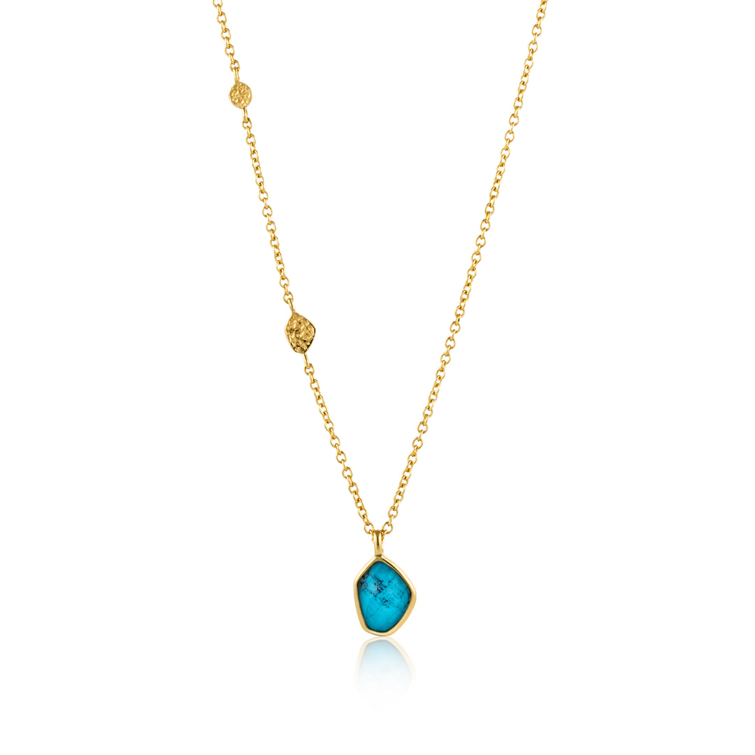 TURQUOISE PENDANT NECKLACE