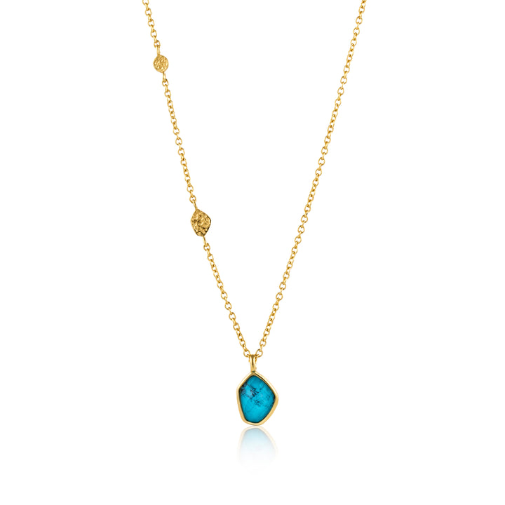 TURQUOISE PENDANT NECKLACE