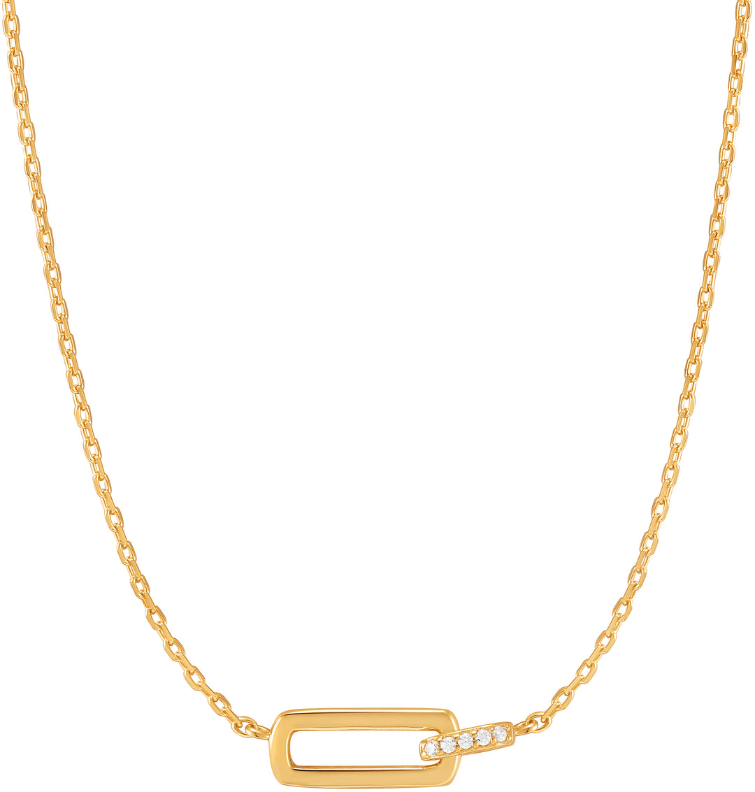 Glam Interlock Necklace