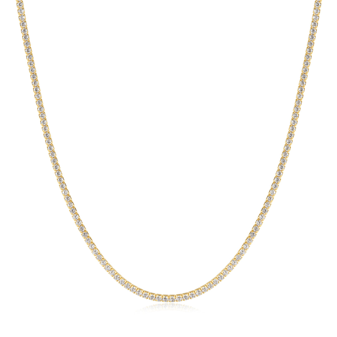 Gold Pavé Necklace