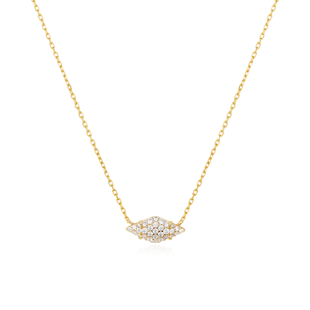 Gold Pavé Sparkle Necklace