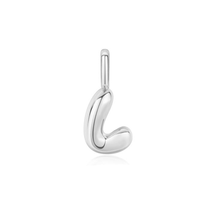 Silver L Letter Charm