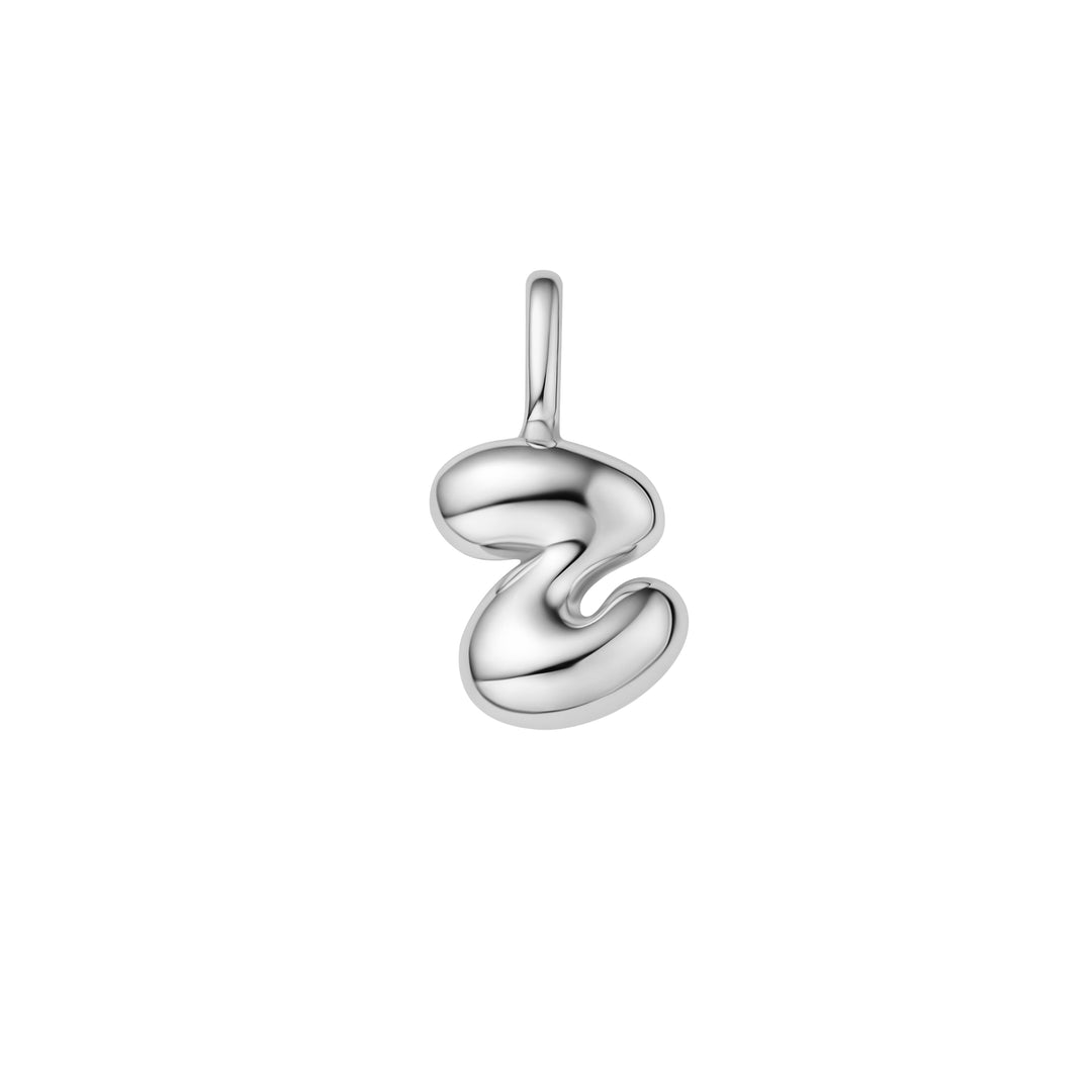 Silver Z Letter Charm