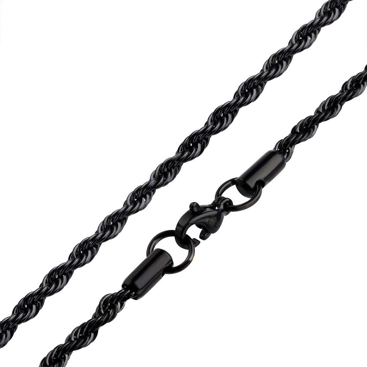 3mm Super Black Rope Chain