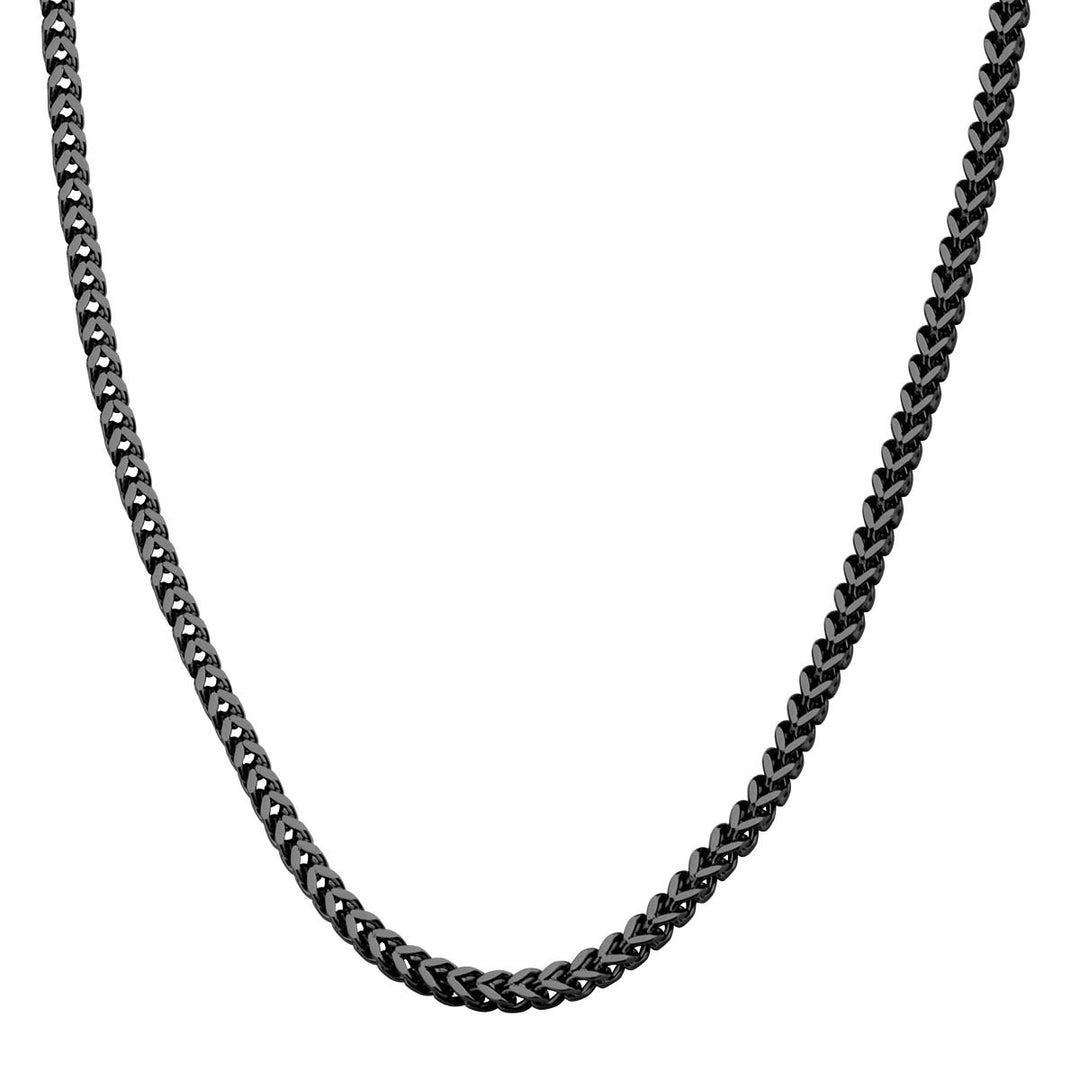 4mm Super Black Franco Chain