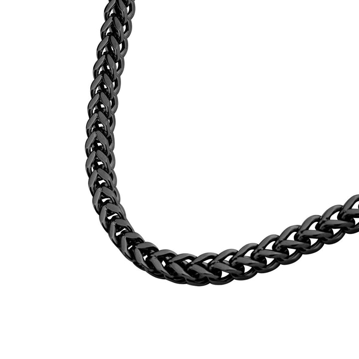 4mm Super Black Franco Chain