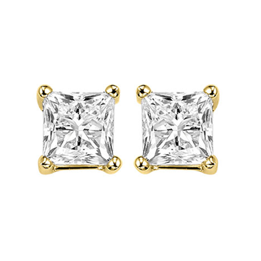 14Kt Yellow Gold Diamond 2Ctw Earring