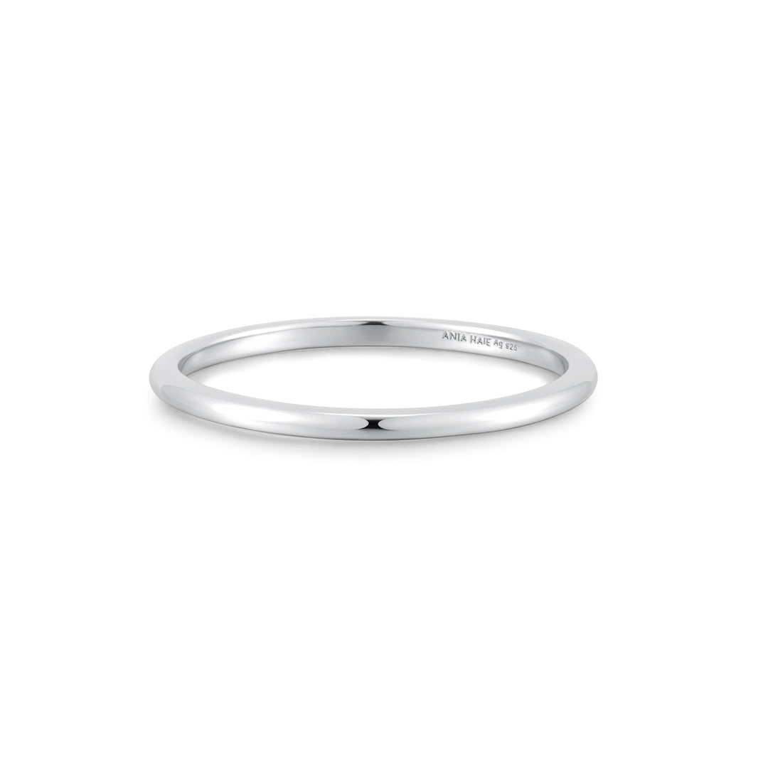 Silver Plain Ring