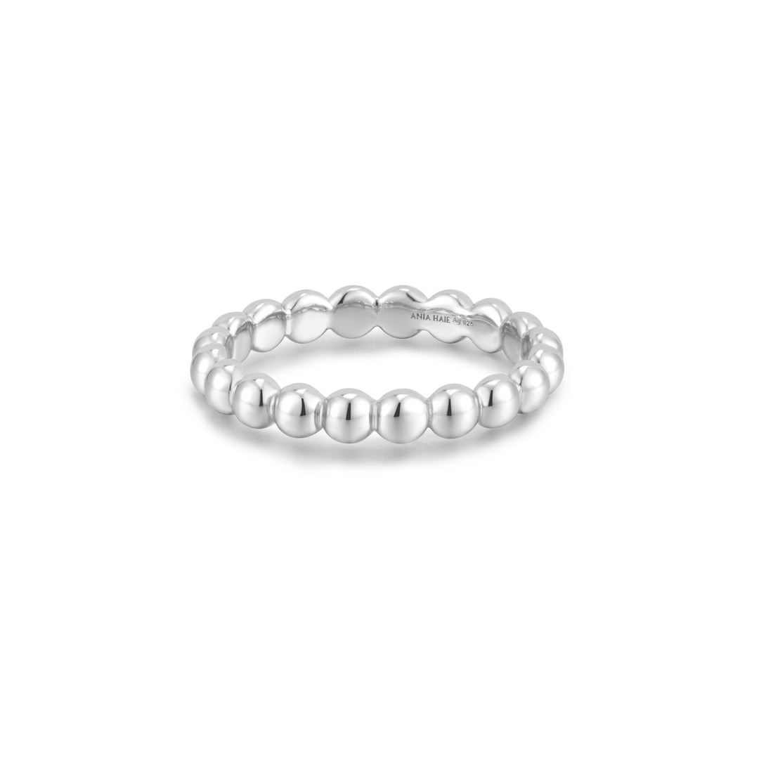 Silver Round Dome Band