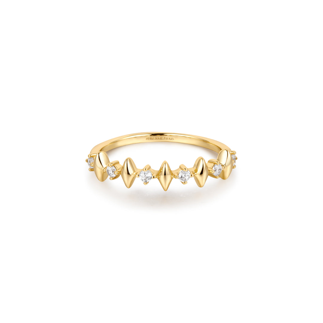 Gold Multi Sparkle Ring