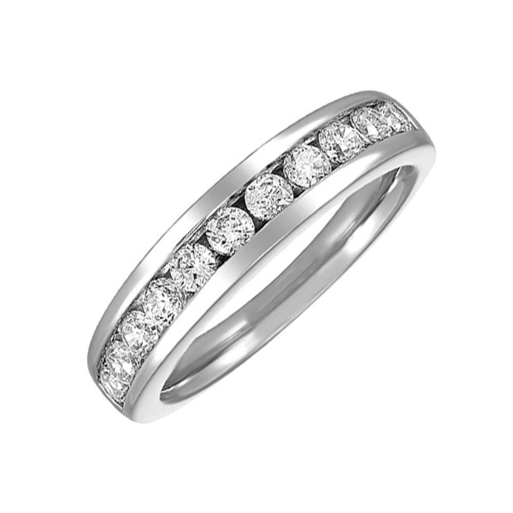 14Kt White Gold Diamond 3/4Ctw Ring