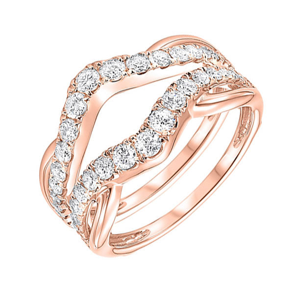 14Kt Rose Gold Diamond 1/2Ctw Ring