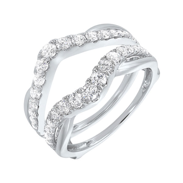 14Kt White Gold Diamond 1Ctw Ring