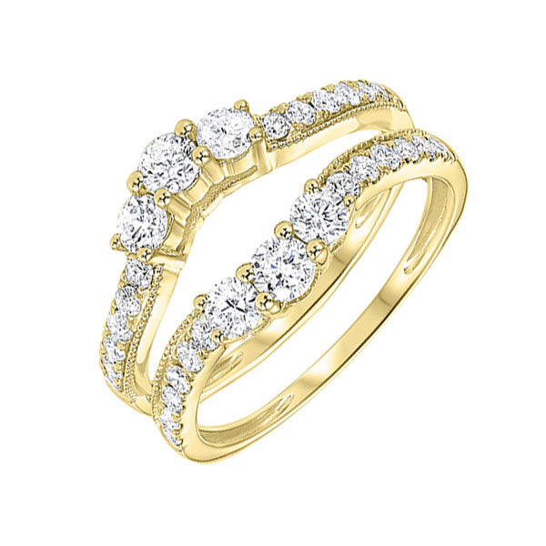 14Kt Yellow Gold Diamond 1/2Ctw Ring