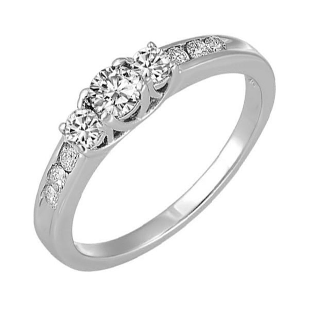 14Kt White Gold Diamond 1/2Ctw Ring