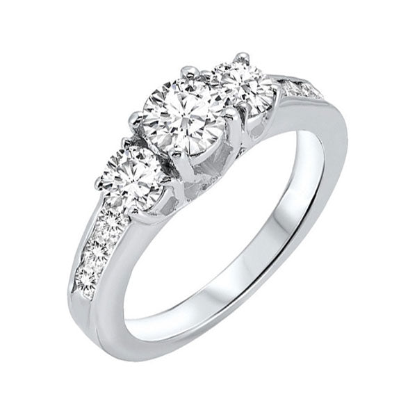 14Kt White Gold Diamond 1Ctw Ring