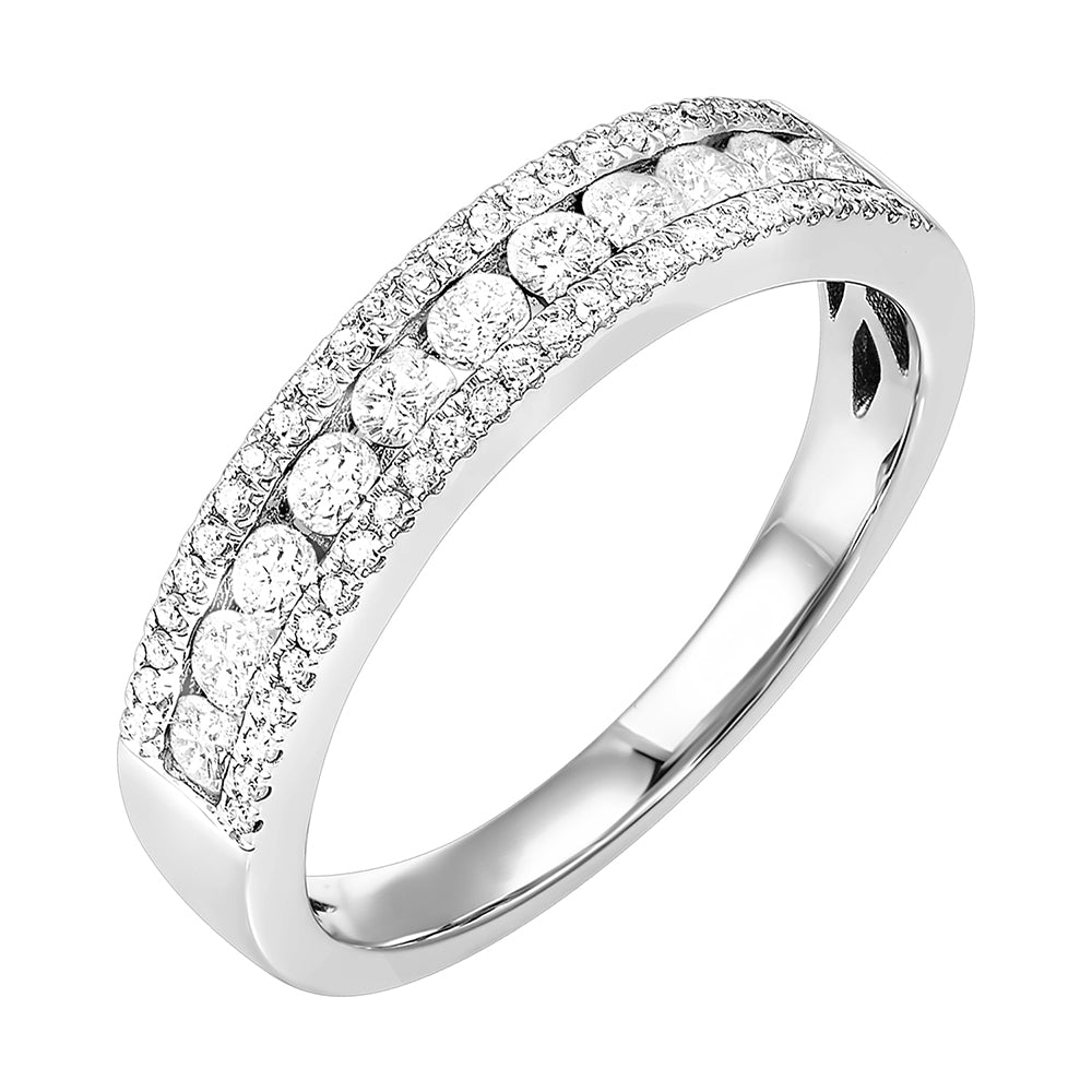 14Kt White Gold Diamond 1/2Ctw Ring