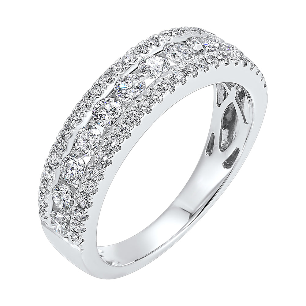 14Kt White Gold Diamond 1 1/2Ctw Ring