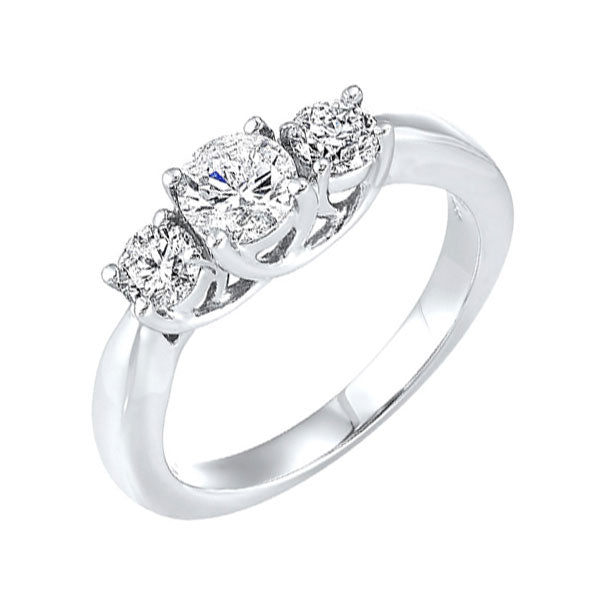 14Kt White Gold Diamond 1Ctw Ring