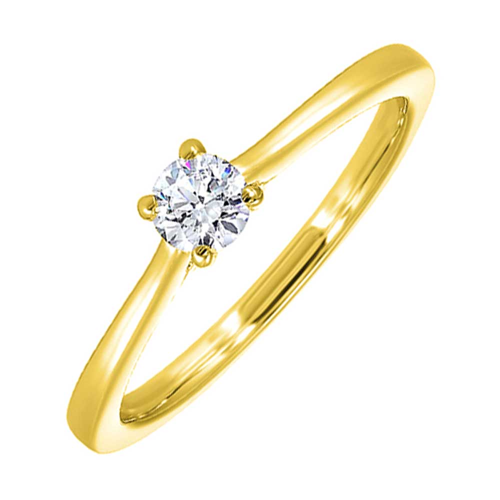 14Kt Yellow Gold Diamond 1/2Ctw Ring